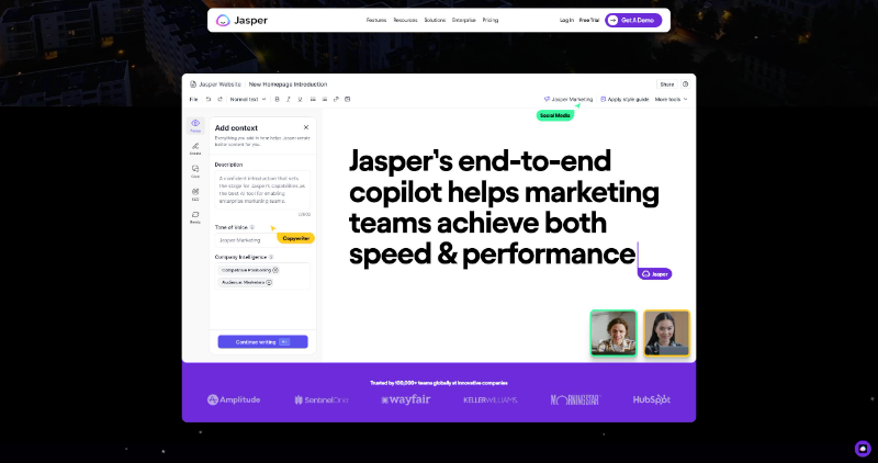 Cover Image for Jasper | AI copilot for enterprise marketing teams