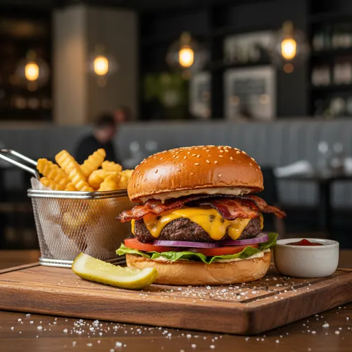 Deluxe Bacon Cheeseburger