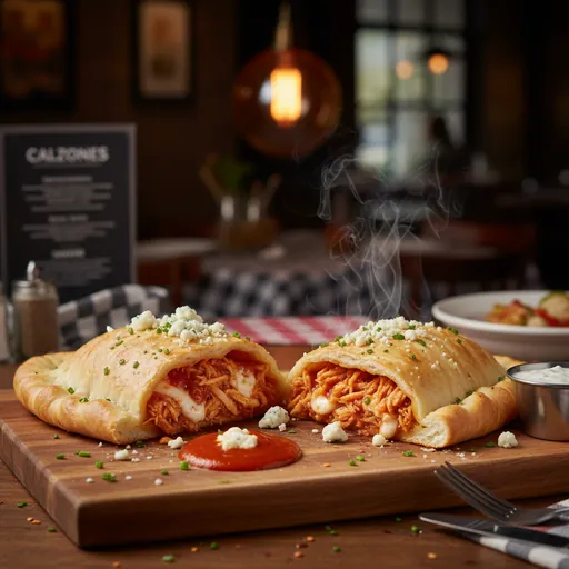 Buffalo Chicken Calzone