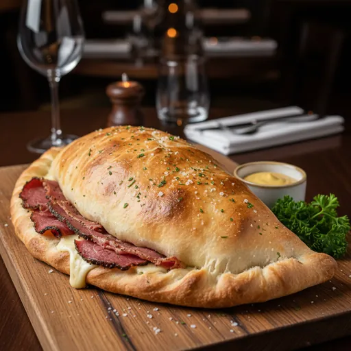 Pastrami Calzone