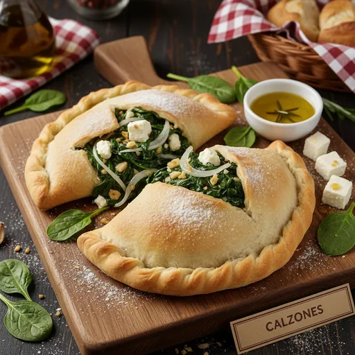 Spinach Pie Calzone