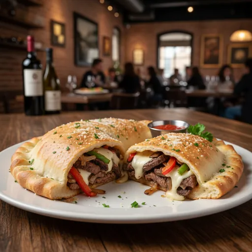 Ultimate Steak Calzone
