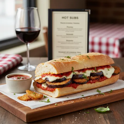Eggplant Parmesan Sub