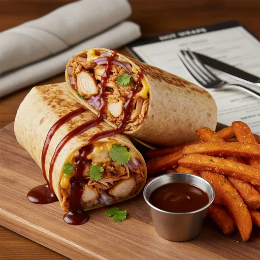 Barbecue Chicken Wrap