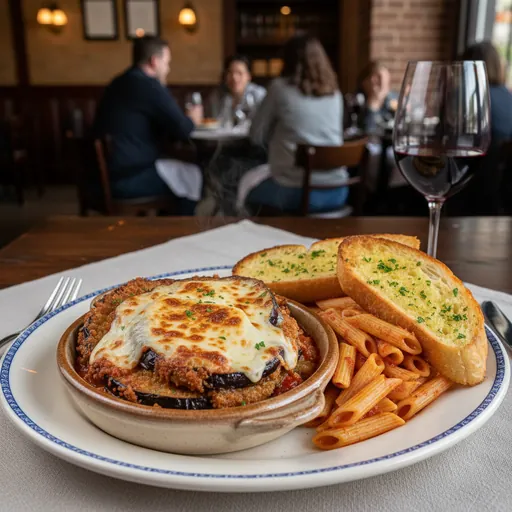 Eggplant Parmesan Dinner