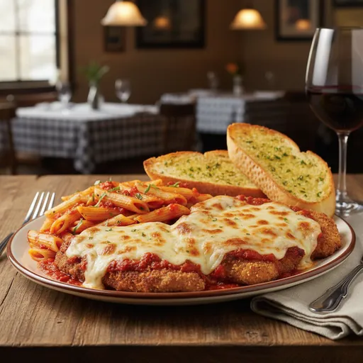 Real Veal Parmesan Dinner