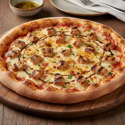 Grilled Chicken Pizza