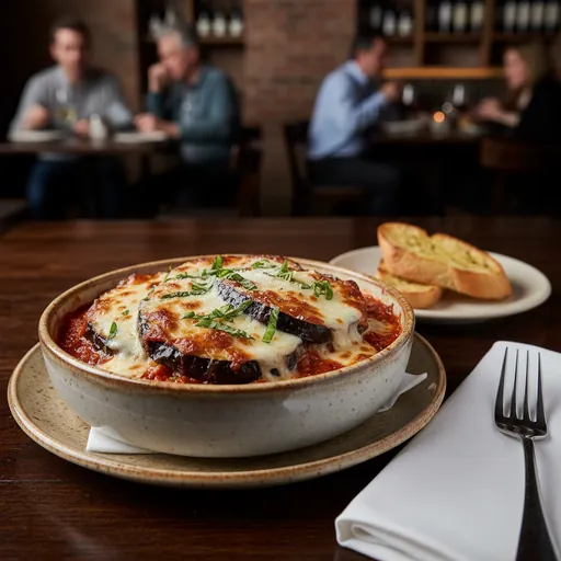 Eggplant Parmesan Dinner