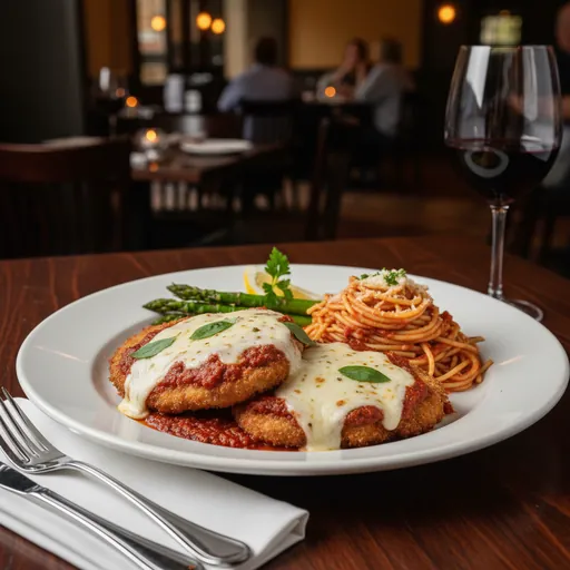 Real Veal Parmesan Dinner