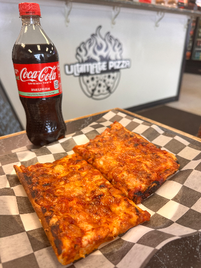 2 Cheese Slices and Soda