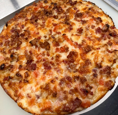 Grilled Chicken Ranch Pizza