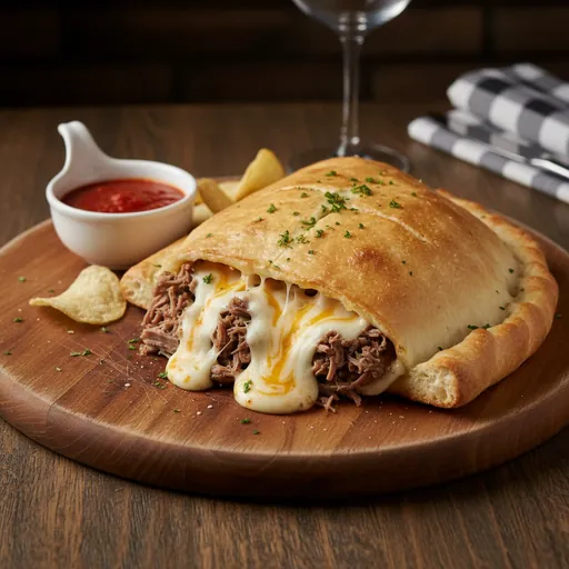 Cheesesteak Calzone