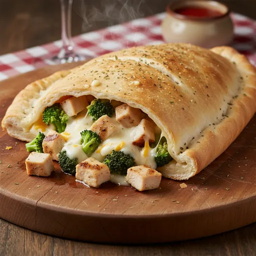 Chicken and Broccoli Calzone