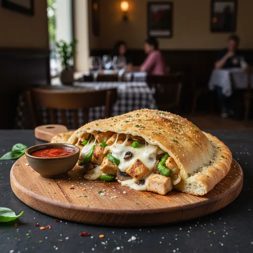 Chicken Bomb Calzone