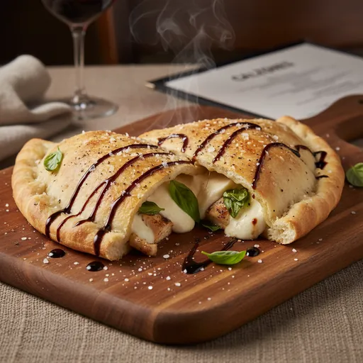 Chicken Caprese Calzone