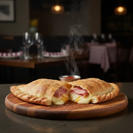 Ham and Cheese Calzone