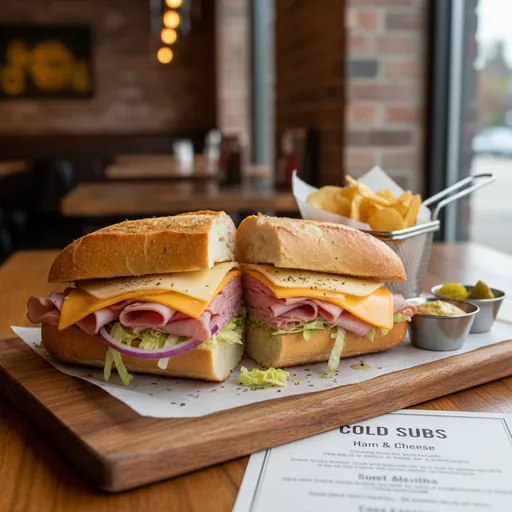 Ham and Cheese Cold Sub