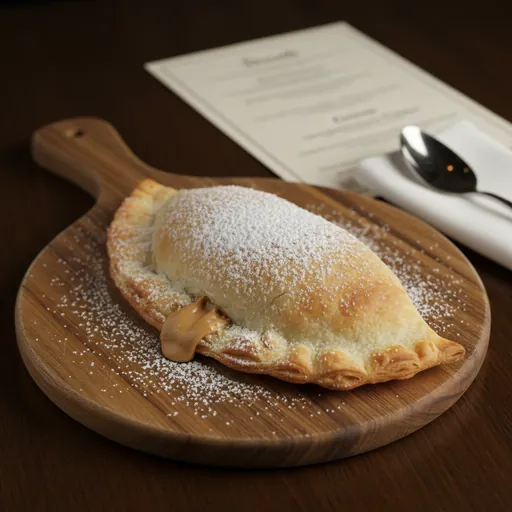 Peanut Butter Dessert Calzone