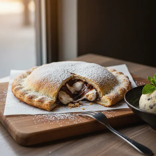 Smores Dessert Calzone