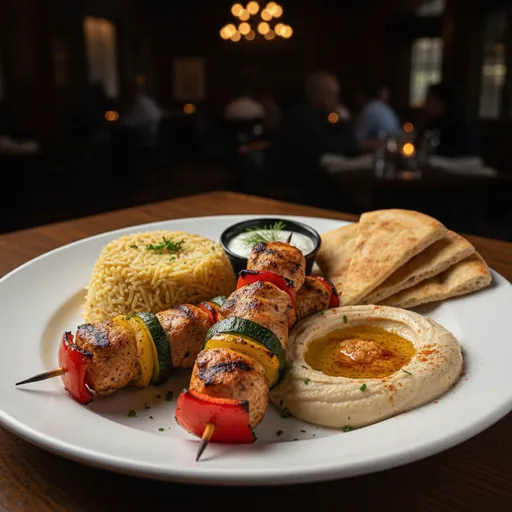 Chicken Kabob Dinner