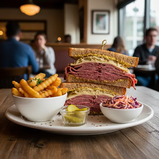 Pastrami Sandwich Dinner