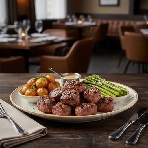 Sirloin Steak Tips Dinner