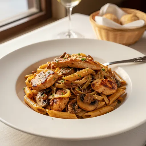 Chicken Marsala Pasta