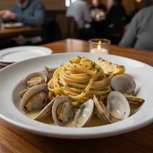 Linguini with Clams