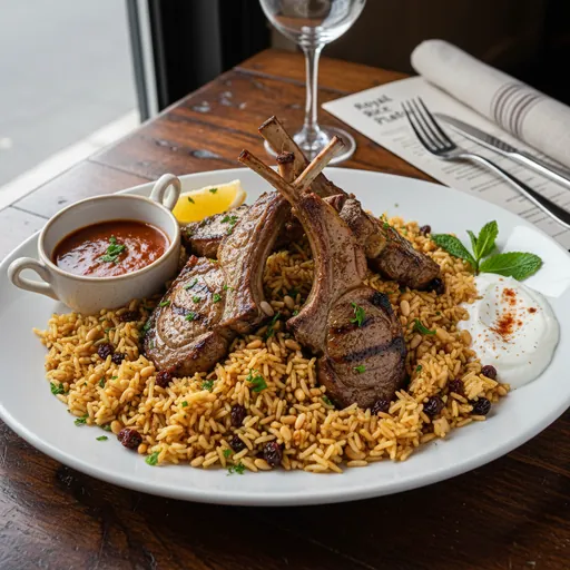 Lamb Rice Plate