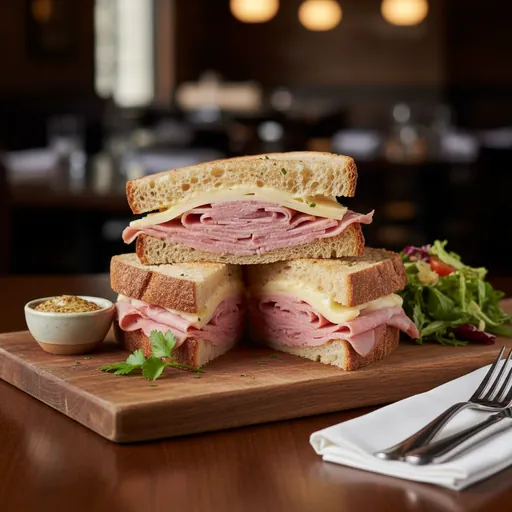 Ham and Cheese Sandwich