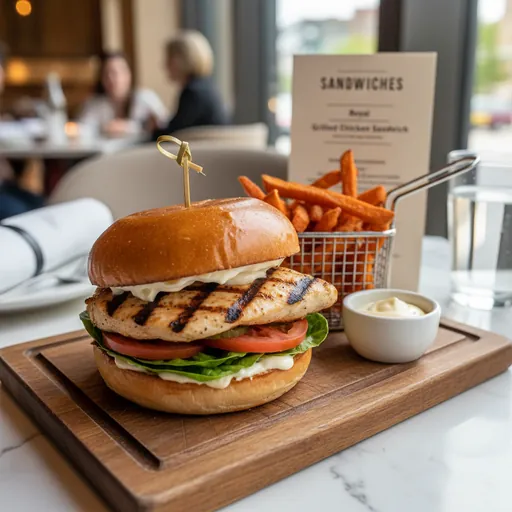 Royal Grilled Chicken Sandwich