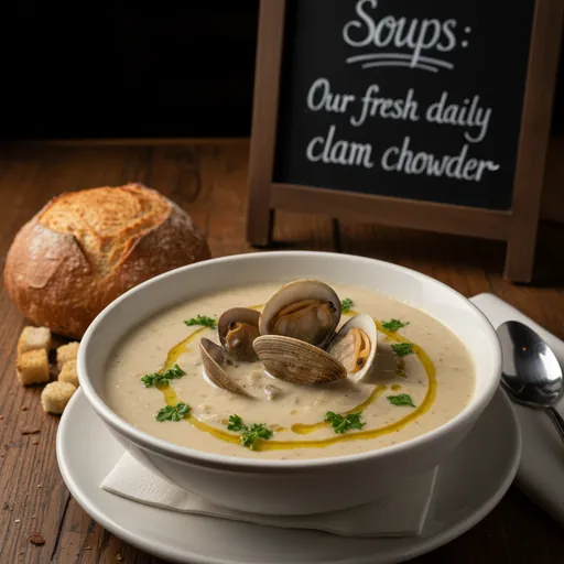 Cup of Clam Chowder