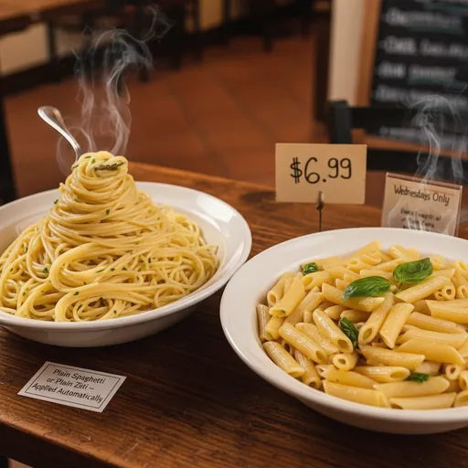 Wednesday Plain Pasta Special