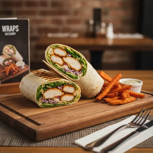 Chicken Fingers Wrap