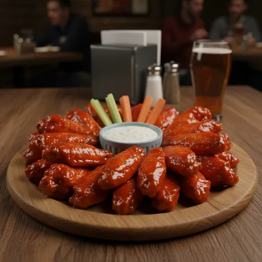 28 Piece Buffalo Wings