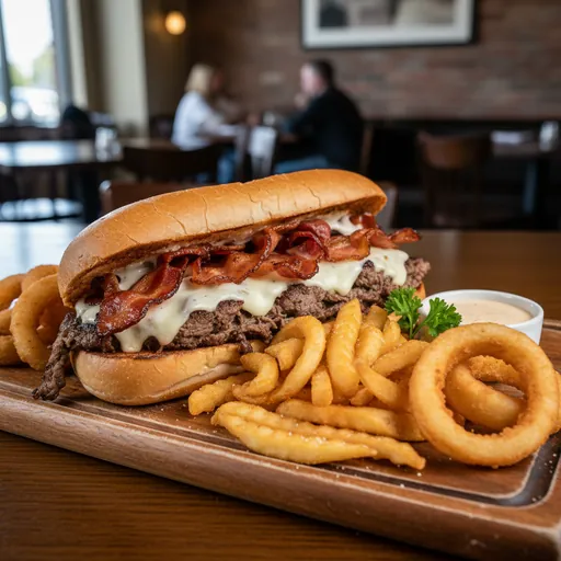 Bacon Cheesesteak