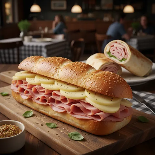 Ham and Provolone