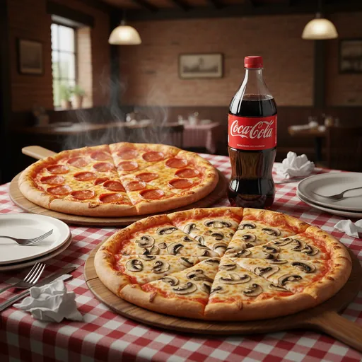 Two Large One Topping Pizzas and 2 Liter Soda
