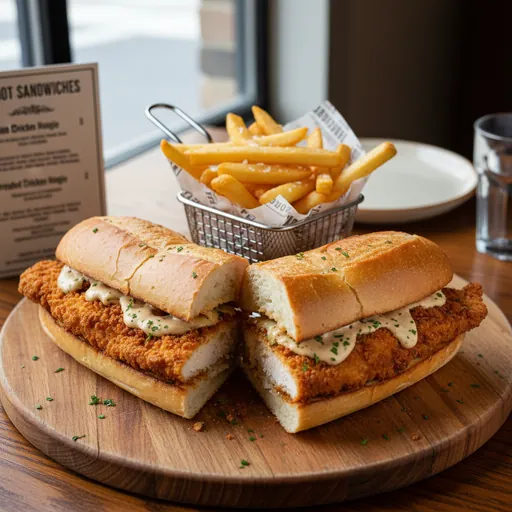 Breaded Chicken Hoagie