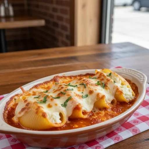 Baked Stuffed Shells (Lunch)