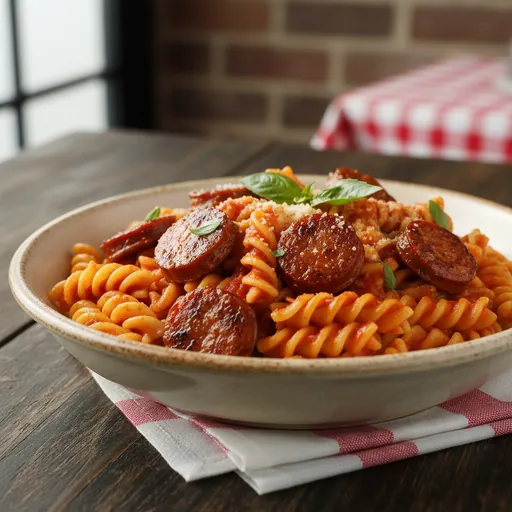 Pasta with Sausage (Lunch)