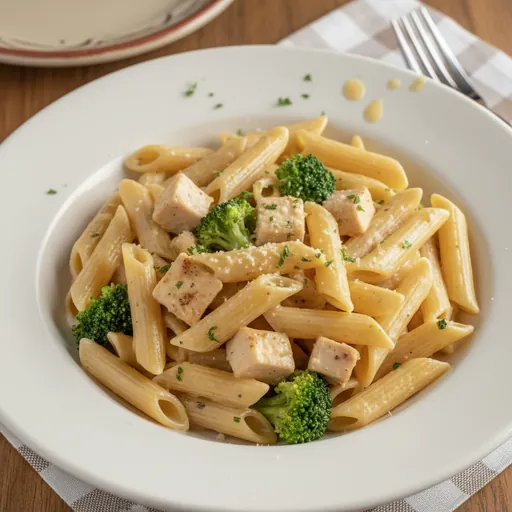 Penne with Chicken and Broccoli (Lunch)