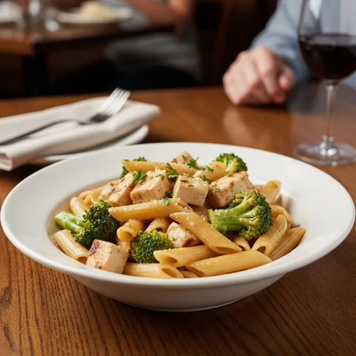 Penne with Chicken and Broccoli