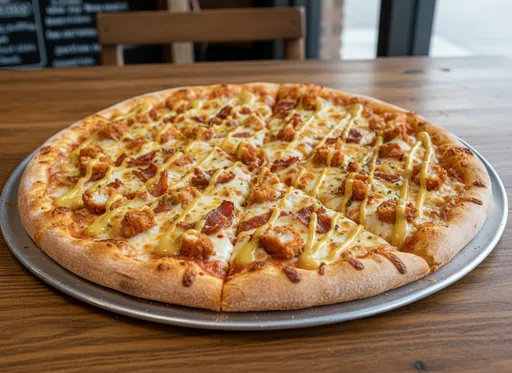 Crispy Chicken Honey Mustard Pizza