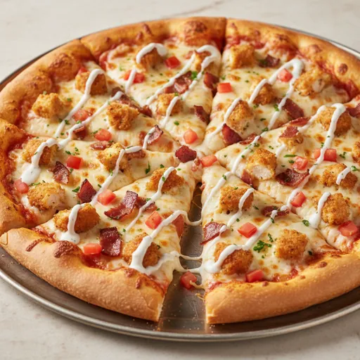 Crispy Chicken Pizza