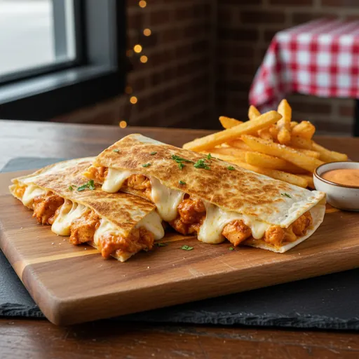 Boom Boom Chicken Quesadilla