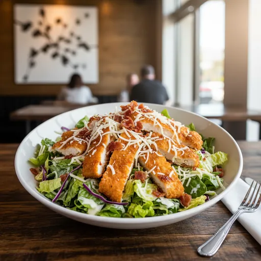 Crispy Chicken Ranch Salad