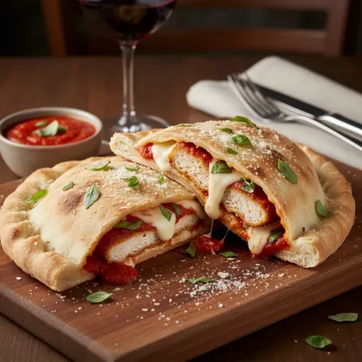 Chicken Parmesan Calzone