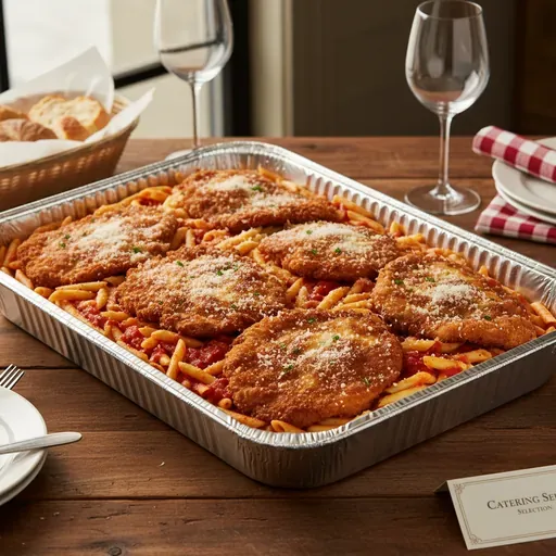 Pasta with Chicken Tray