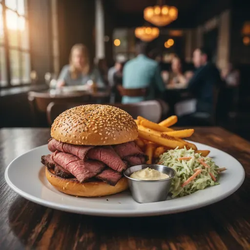 Roast Beef Sandwich Dinner